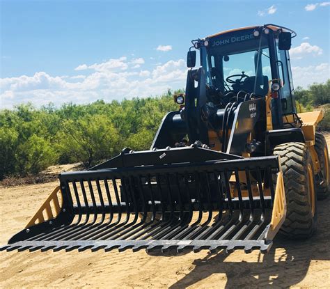 skid steer rock buckets for sale|used skid loader rock bucket.